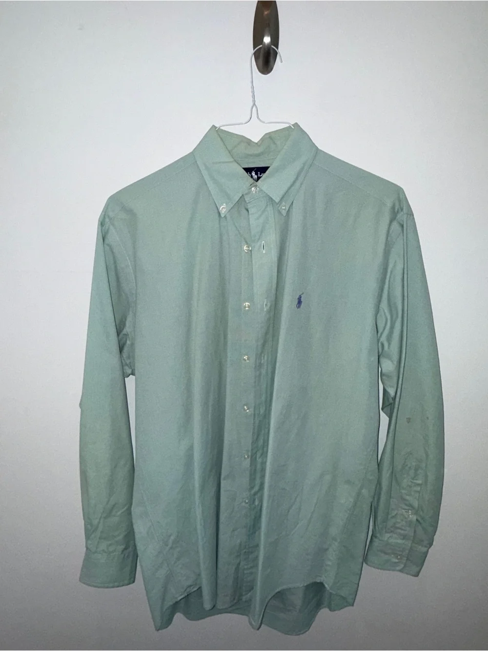 Polo by Ralph Lauren Light Mint Green Button-Down Shirt